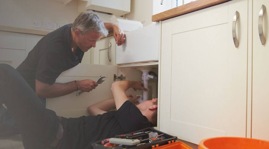 Professional burst pipe repair services in Brooks, KY